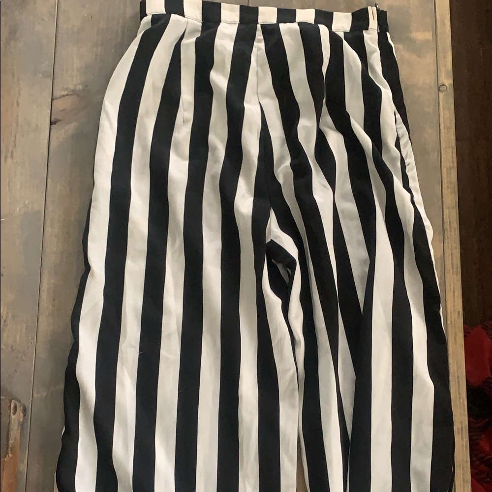 Flowy striped pants